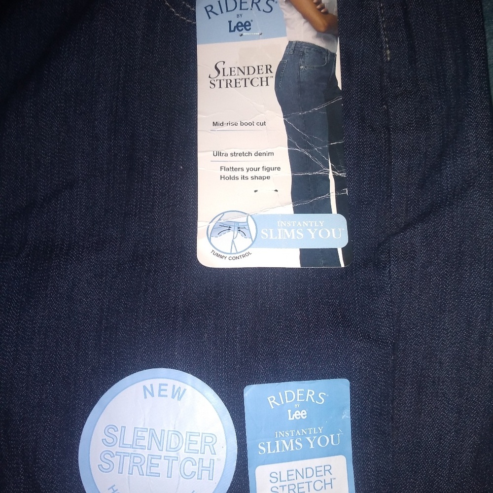 NWT Lee Riders Slender Stretch Jeans
